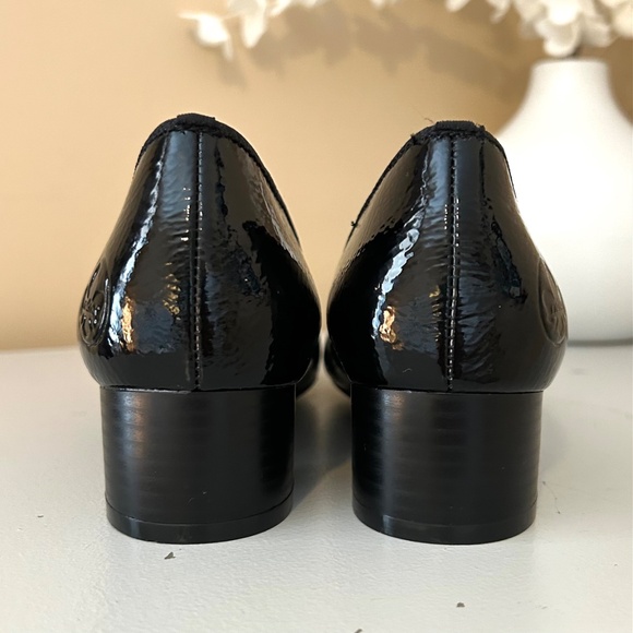 Like New Rieker Antistress Crinkle Patent Leather Low Heel Pumps Size EU37/US6 - Picture 6 of 14